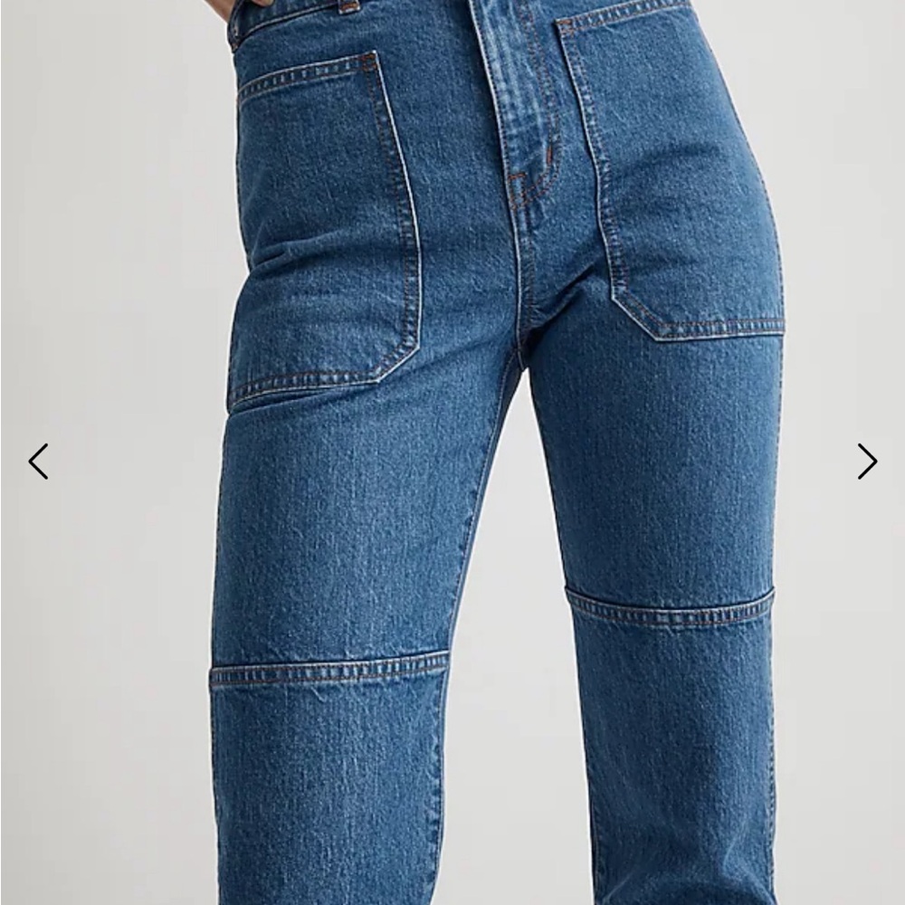 NWT Madewell 90s Straight Utility Jeans - Picture 4 of 10